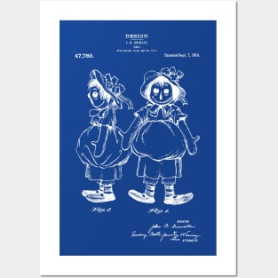 Raggedy Ann Doll Patent. Real Annabelle haunted or possessed doll - Apng Posters and Art